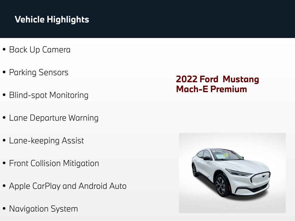 Used 2022 Ford Mustang Mach-E Premium RWD image 5
