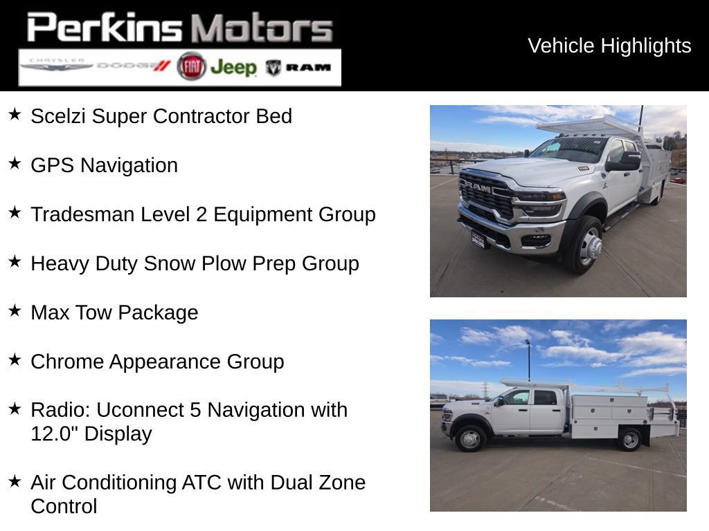New 2026 RAM 5500 Tradesman w/ Chrome Appearance Group AWD/4WD image 2