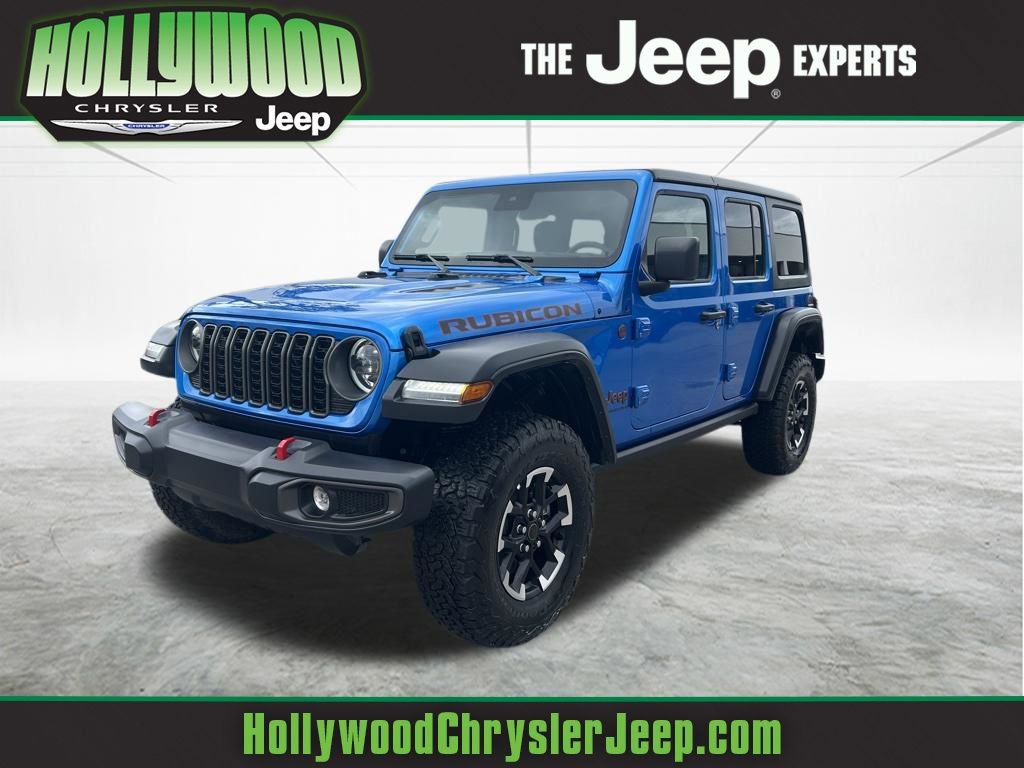 Used 2025 Jeep Wrangler Unlimited Rubicon AWD/4WD image 1