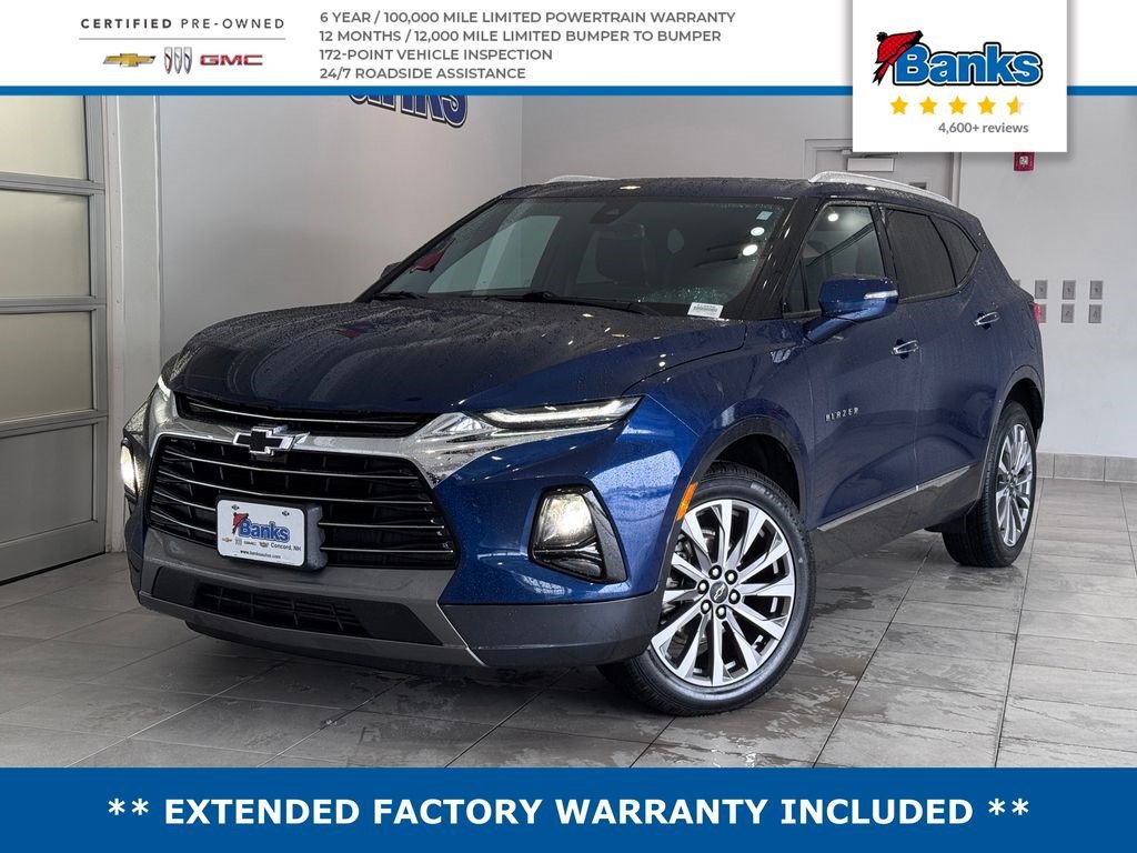 Certified 2022 Chevrolet Blazer Premier w/ Enhanced Convenience Package AWD/4WD image 1