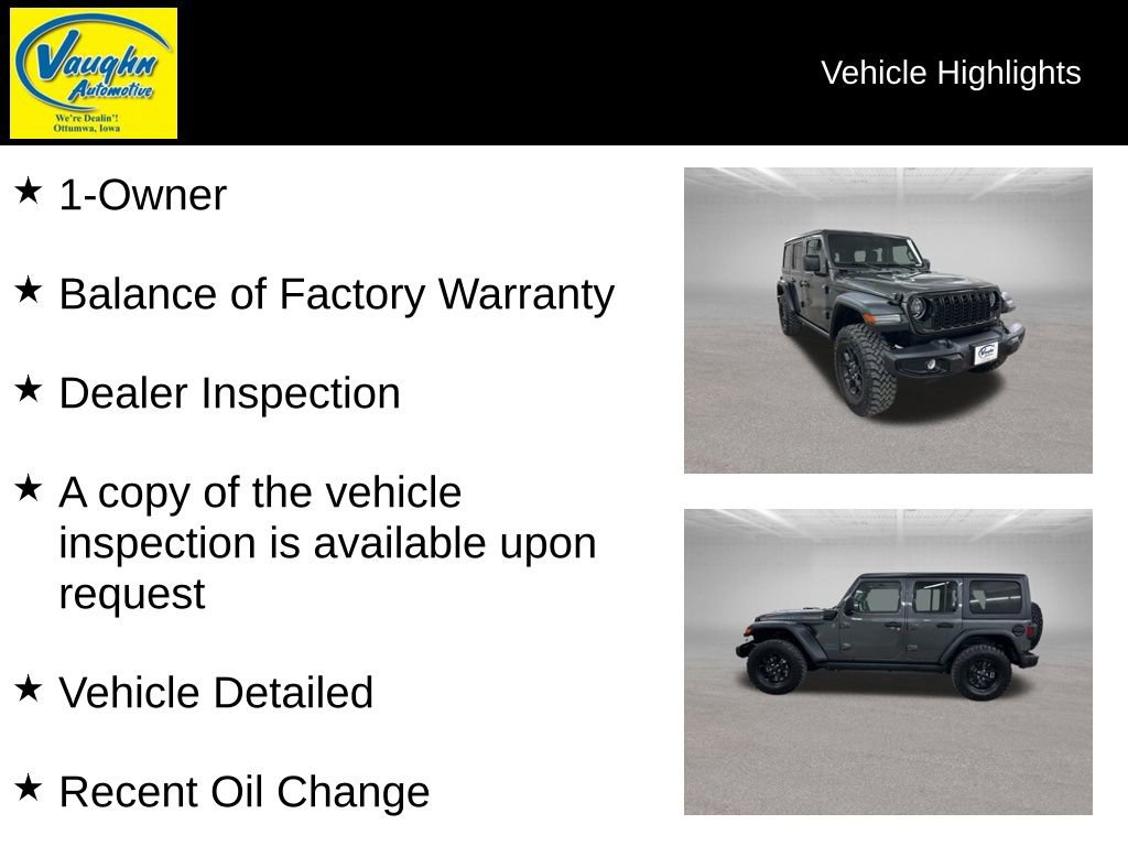 Used 2025 Jeep Wrangler Unlimited Sport S 4xe image 2