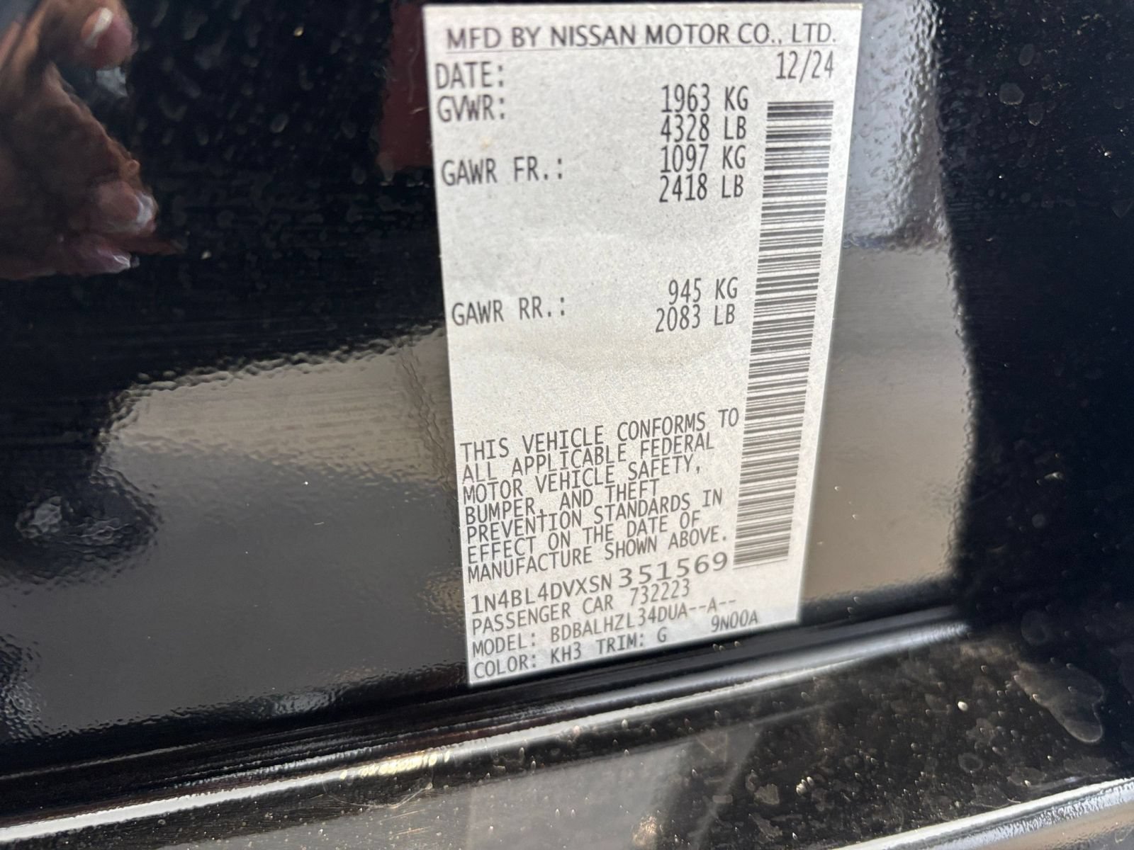 Used 2025 Nissan Altima 2.5 SV FWD image 29