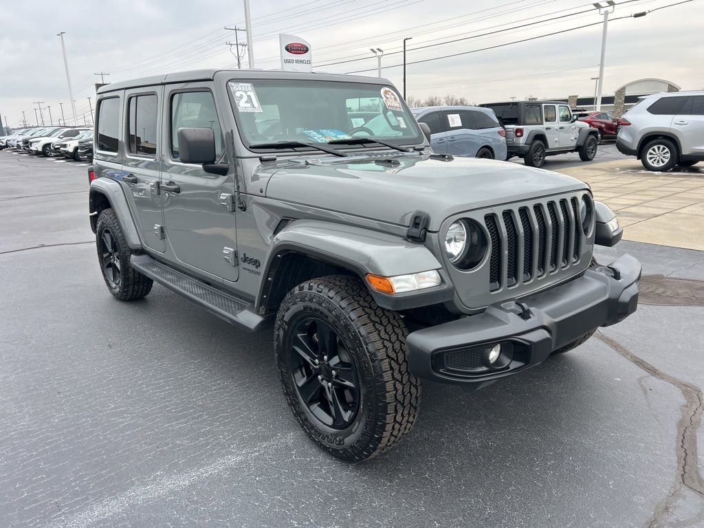Used 2021 Jeep Wrangler Unlimited Sahara image 21