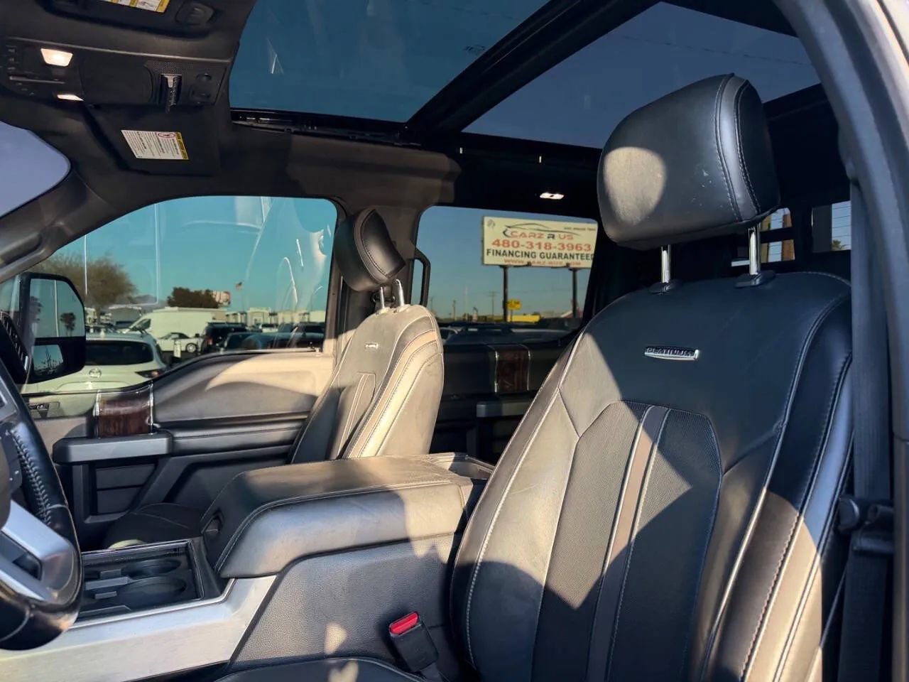 Used 2017 Ford F350 Platinum w/ Platinum Ultimate Package AWD/4WD image 24