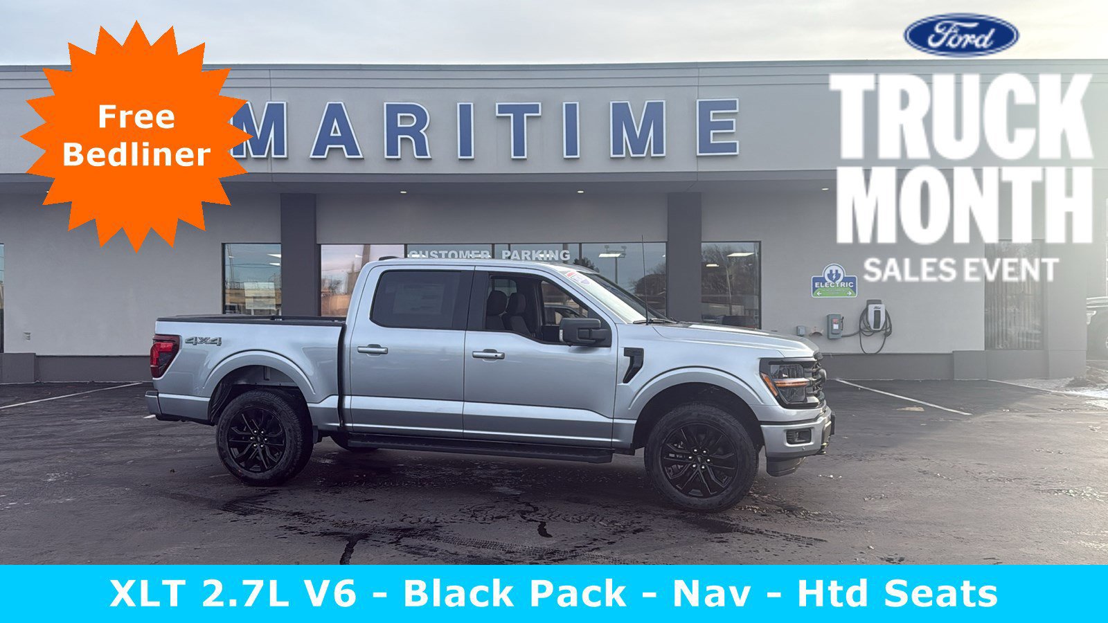 New 2026 Ford F150 XLT w/ Equipment Group 302A MID