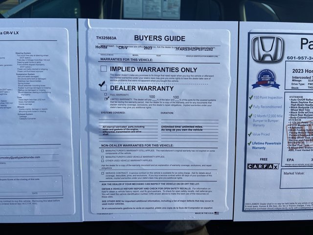 Used 2023 Honda CR-V LX image 5