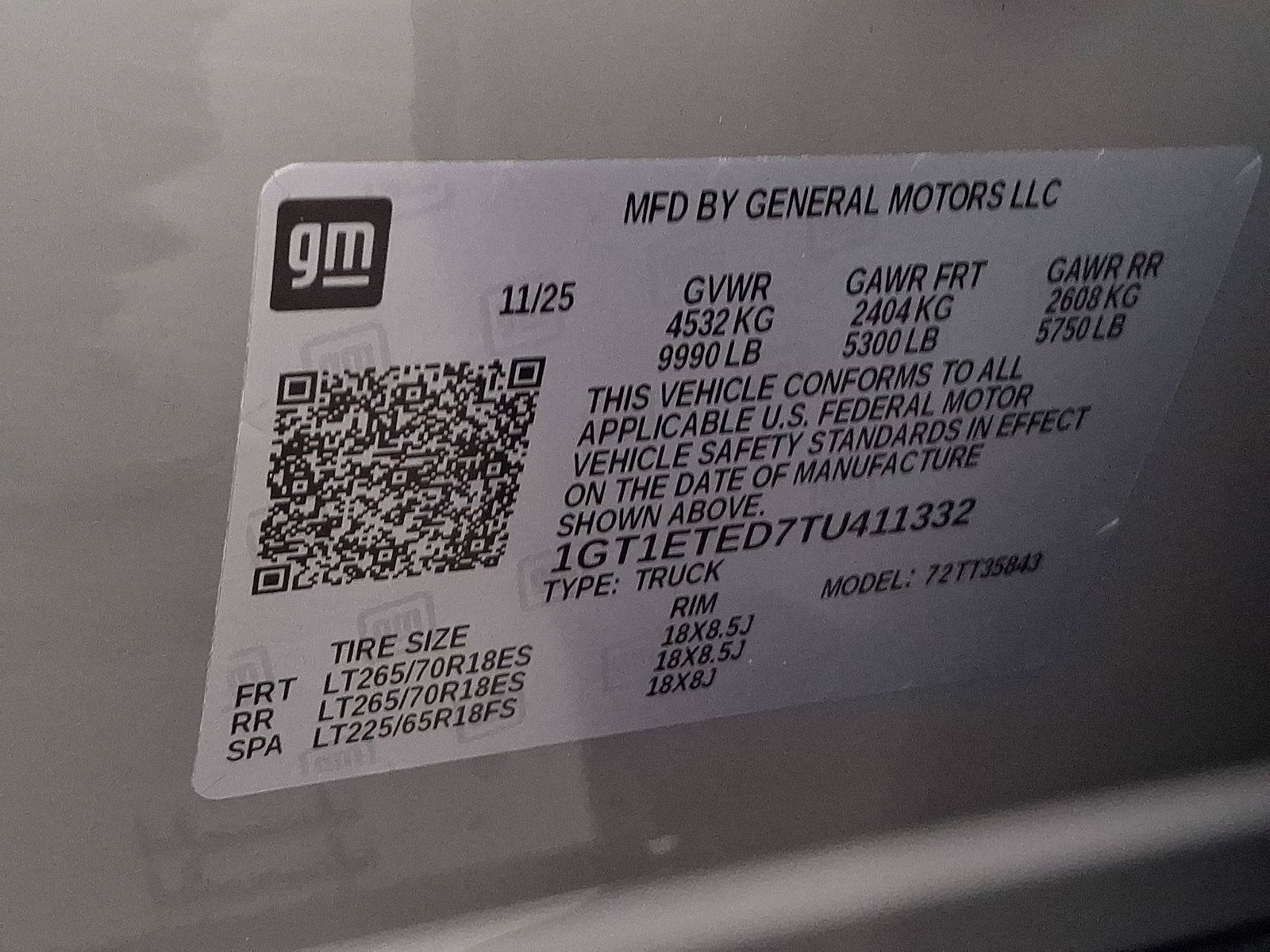 New 2026 GMC Sierra EV Elevation w/ Premium Package AWD/4WD image 11