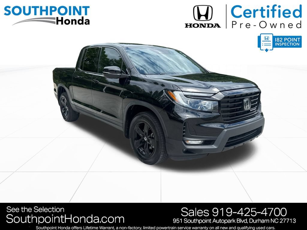 Certified 2023 Honda Ridgeline Black Edition
