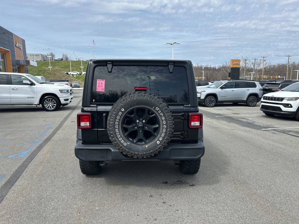 Used 2022 Jeep Wrangler Unlimited Sport image 3