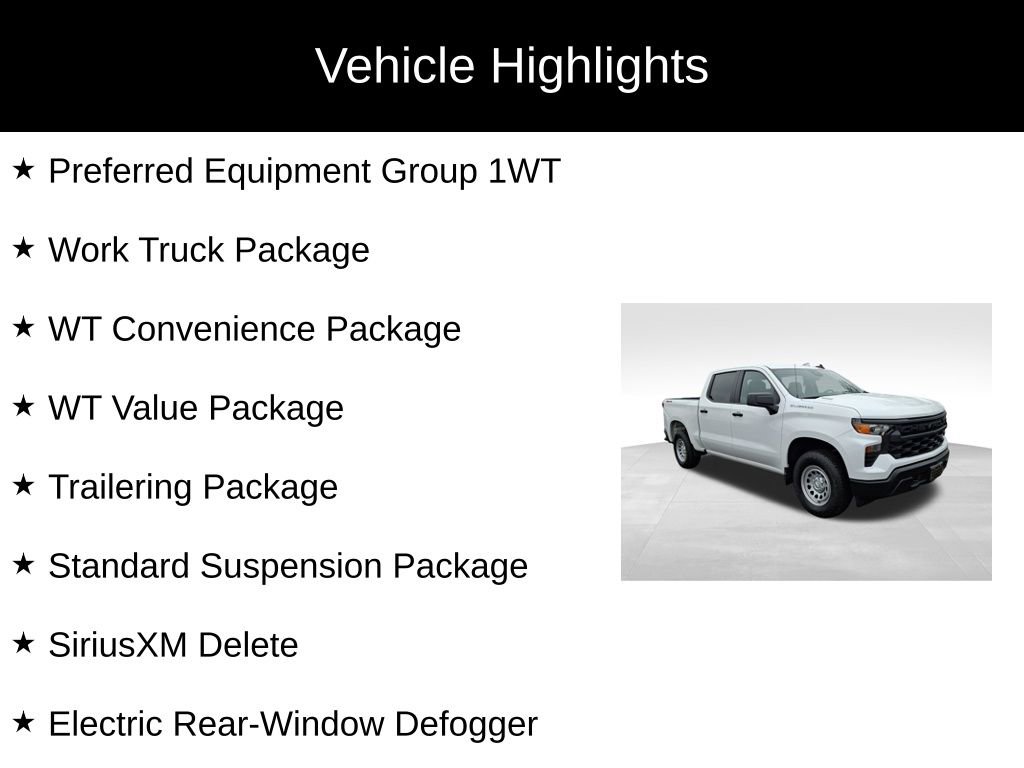 Used 2026 Chevrolet Silverado 1500 W/T w/ WT Value Package image 2