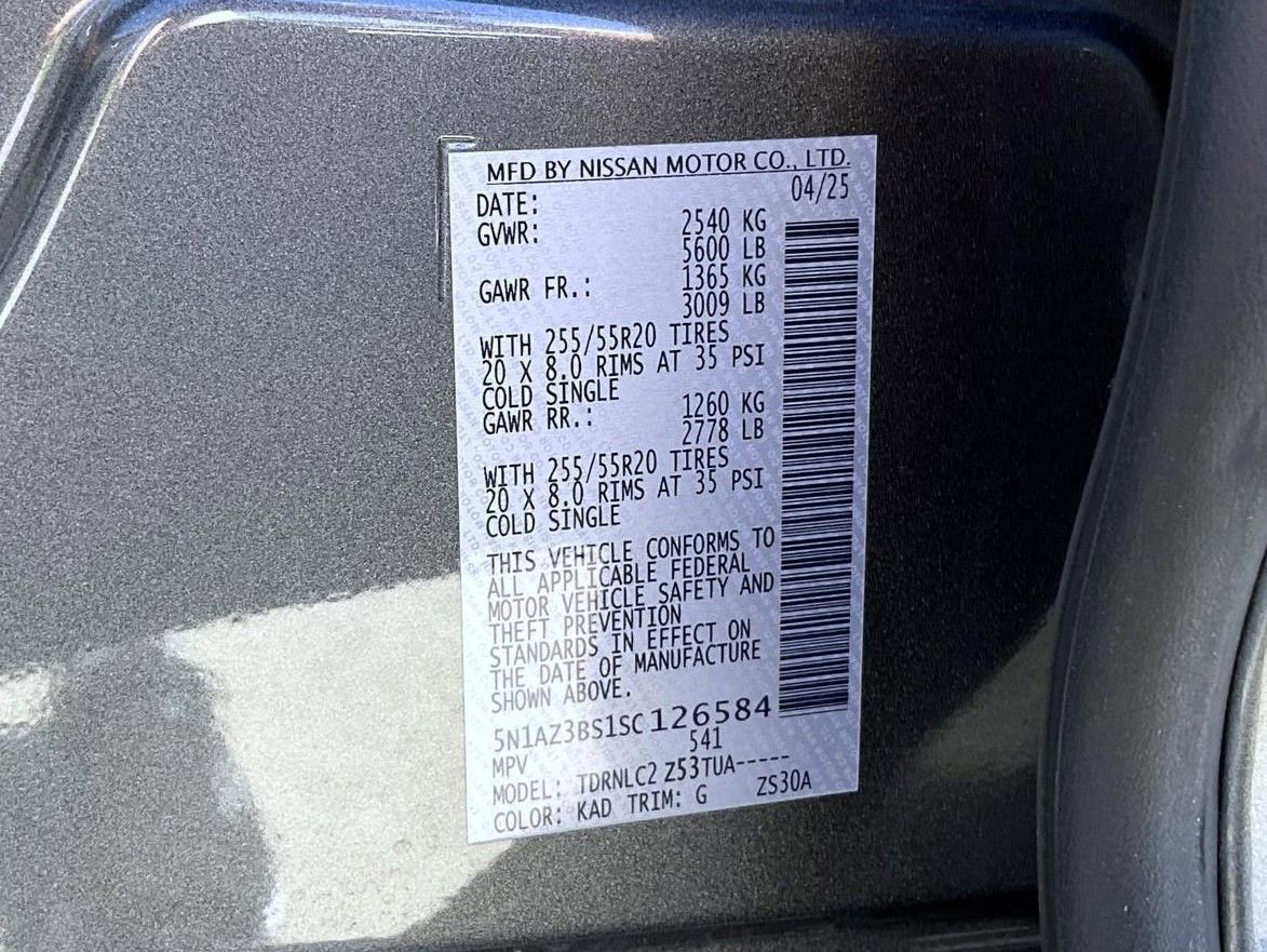 Certified 2025 Nissan Murano SV AWD/4WD image 26