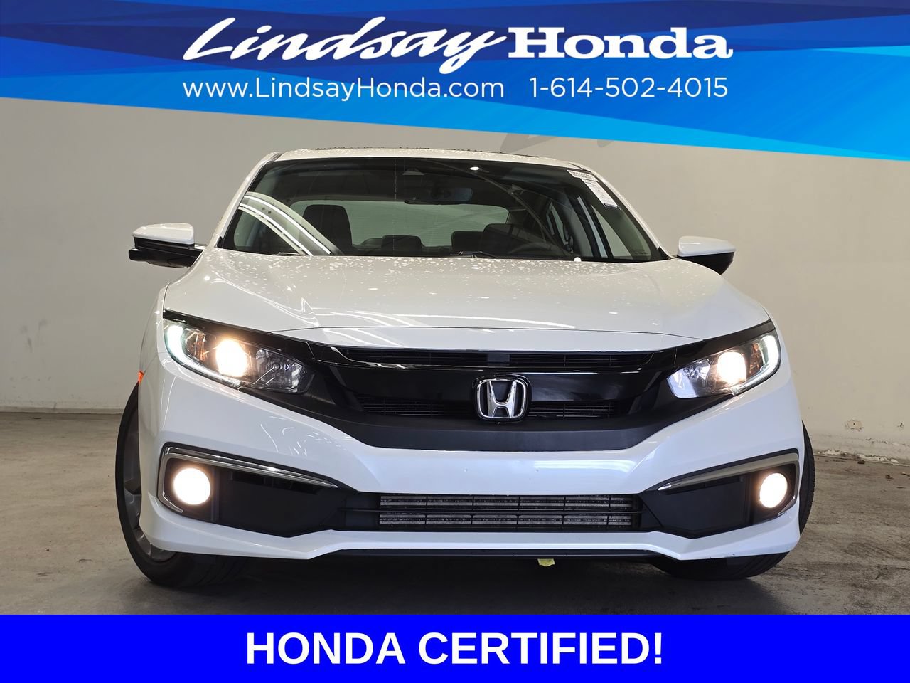 Certified 2021 Honda Civic EX-L image 2