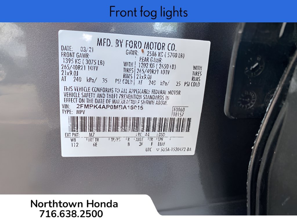 Used 2021 Ford Edge ST w/ Equipment Group 401A AWD/4WD image 14