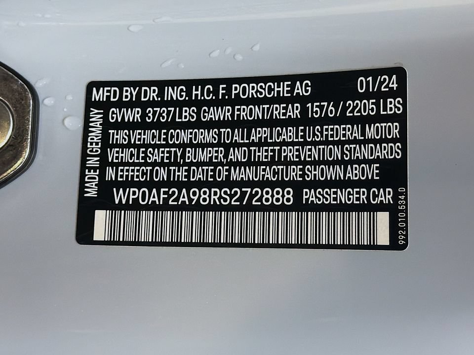 Certified 2024 Porsche 911 GT3 RS RWD image 33