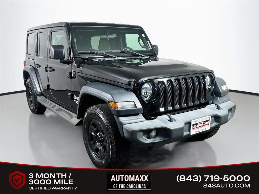 Used 2020 Jeep Wrangler Unlimited Sport