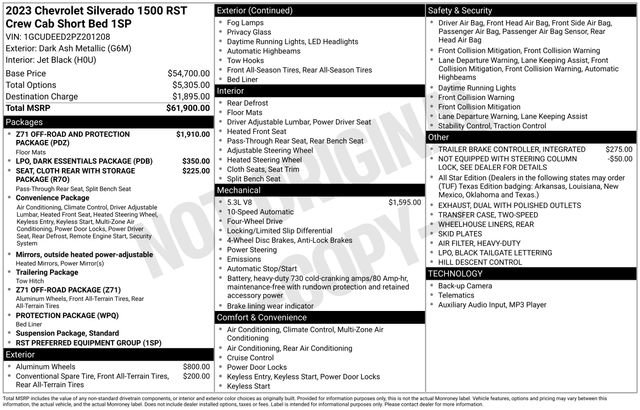 Used 2023 Chevrolet Silverado 1500 RST video 2