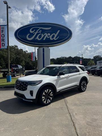 Certified 2025 Ford Explorer Platinum w/ LUX Leather Package AWD/4WD image 1