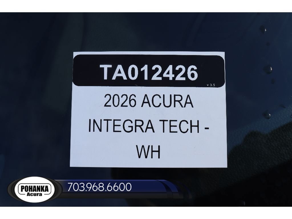 New 2026 Acura Integra A-Spec w/ Technology Package FWD image 37
