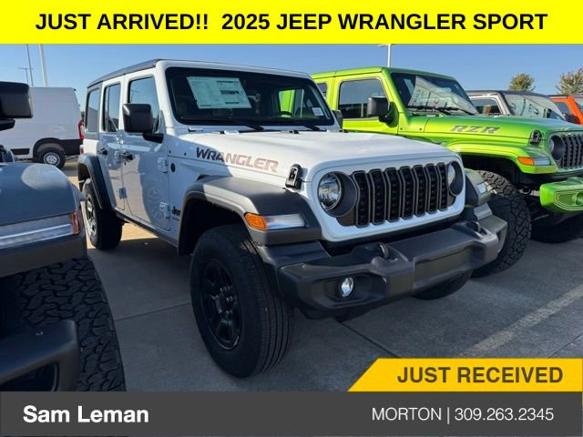 New 2025 Jeep Wrangler Sport