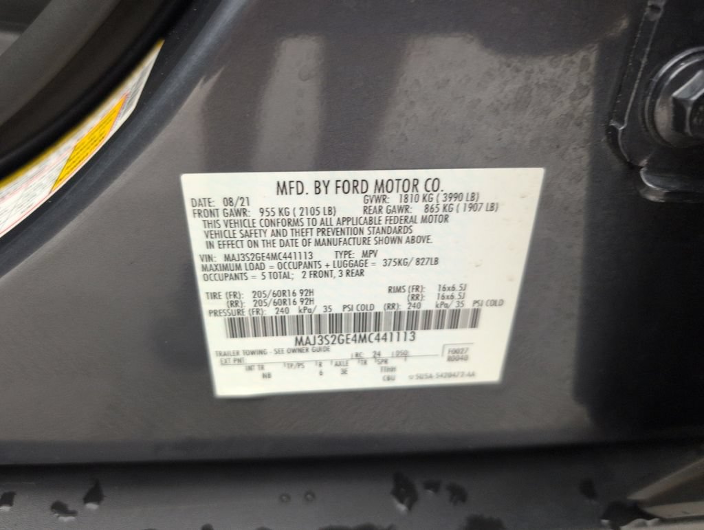 Used 2021 Ford EcoSport SE w/ SE Convenience Package FWD image 41