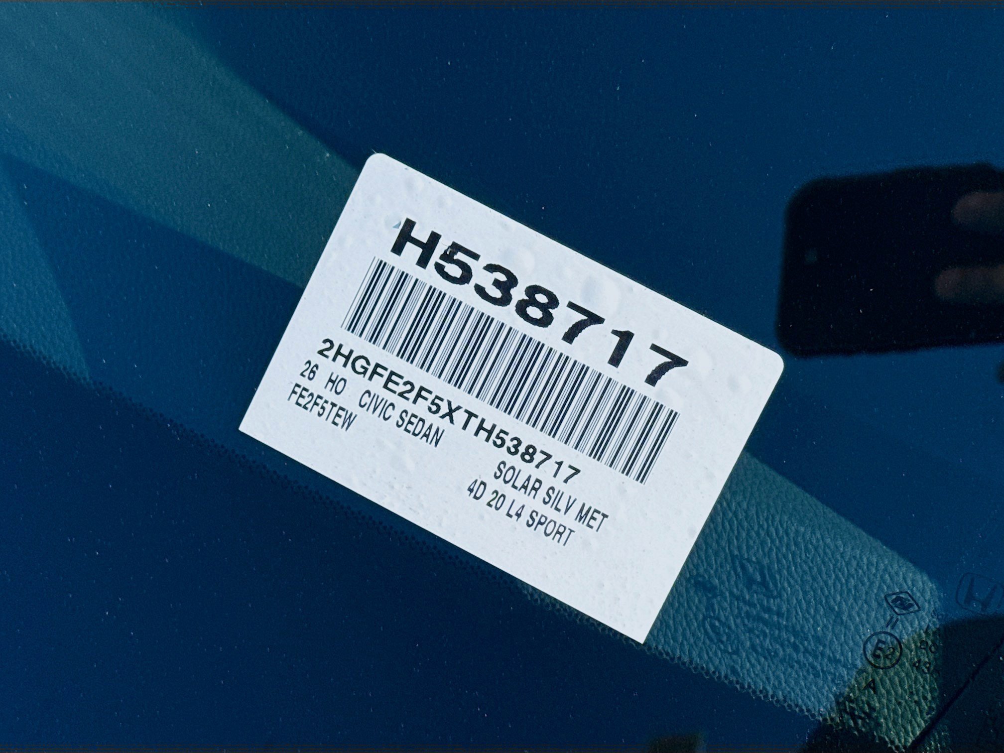 New 2026 Honda Civic Sport image 26