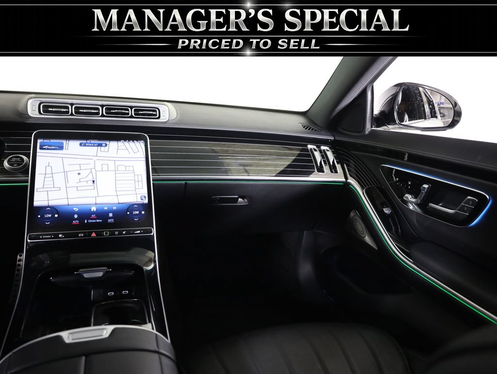 Used 2022 Mercedes-Benz S 500 4MATIC w/ AMG Line Package image 37