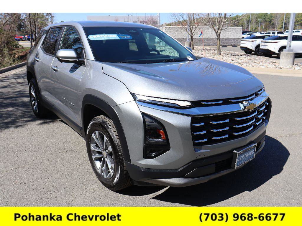 Certified 2025 Chevrolet Equinox LT w/ Safety and Technology Package