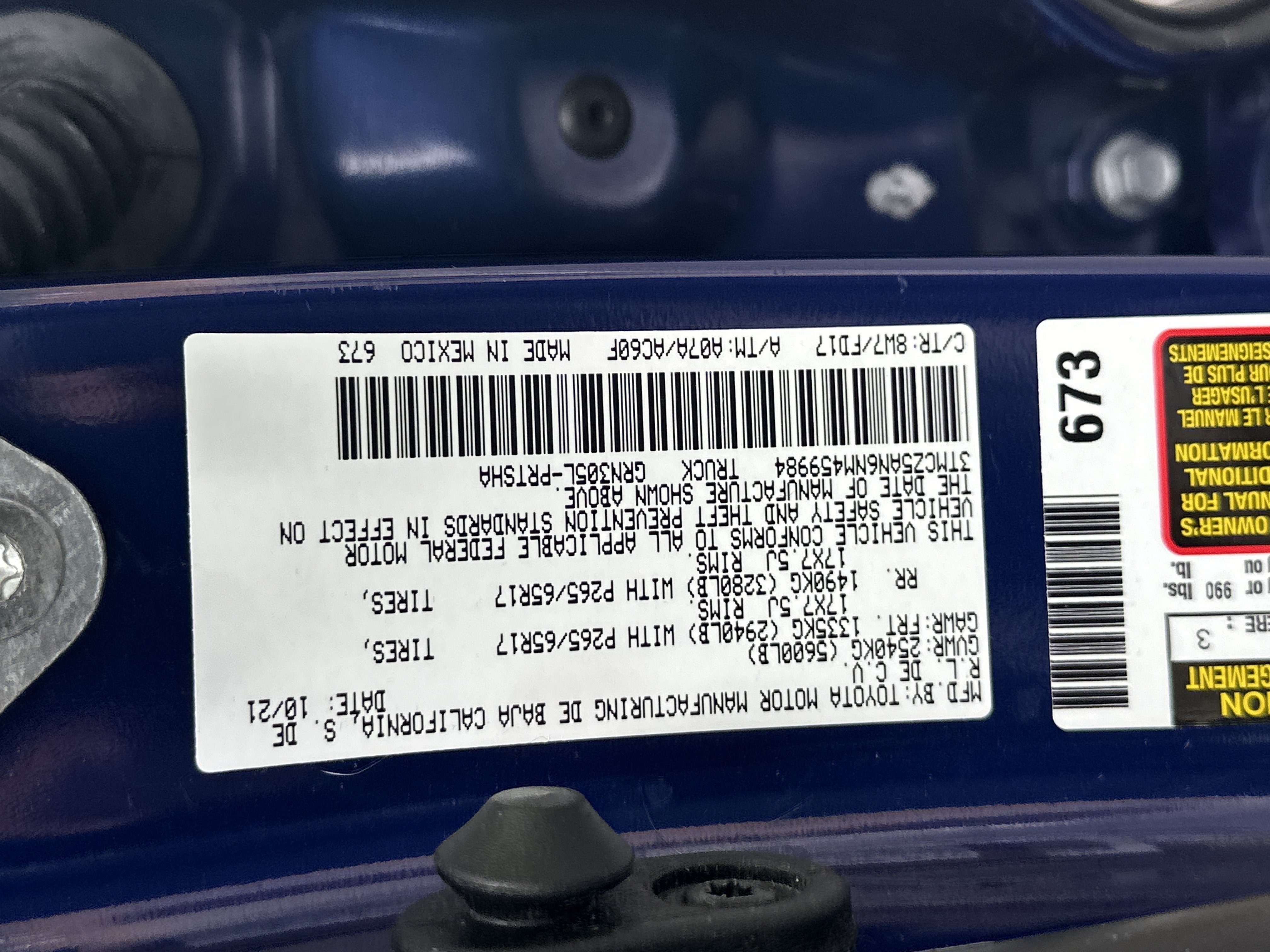 Used 2022 Toyota Tacoma TRD Sport w/ Technology Package AWD/4WD image 34