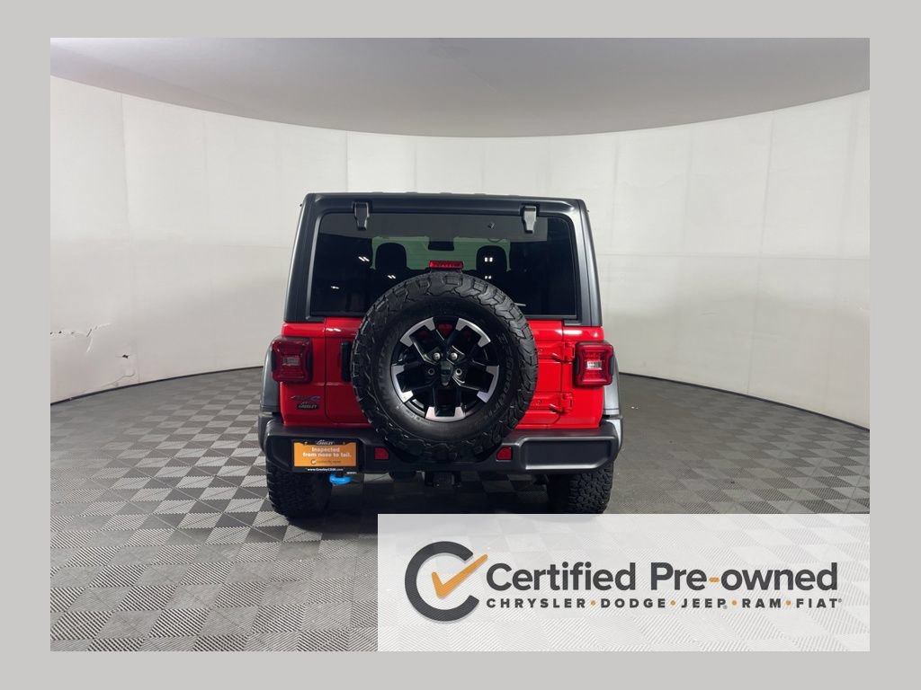 Certified 2025 Jeep Wrangler Unlimited Rubicon 4xe w/ Convenience Group AWD/4WD image 1