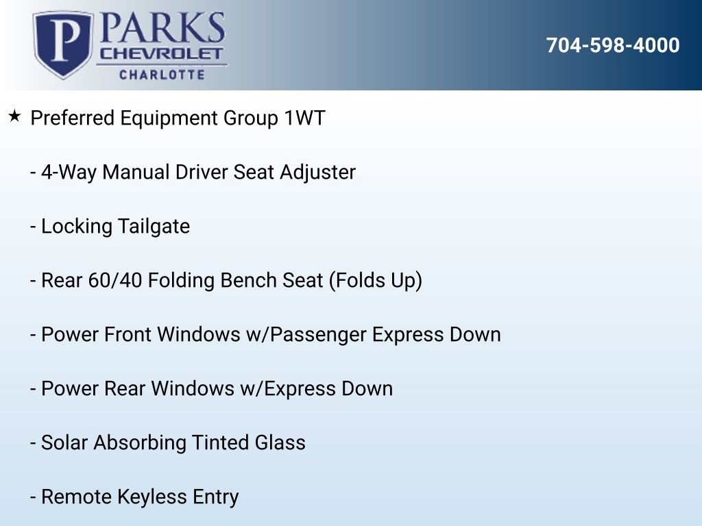 New 2025 Chevrolet Silverado 1500 W/T w/ WT Value Package image 7