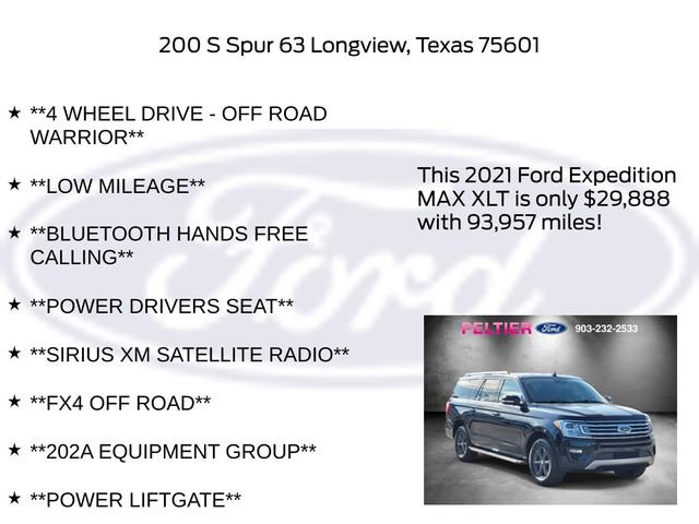 Certified 2021 Ford Expedition Max XLT image 30