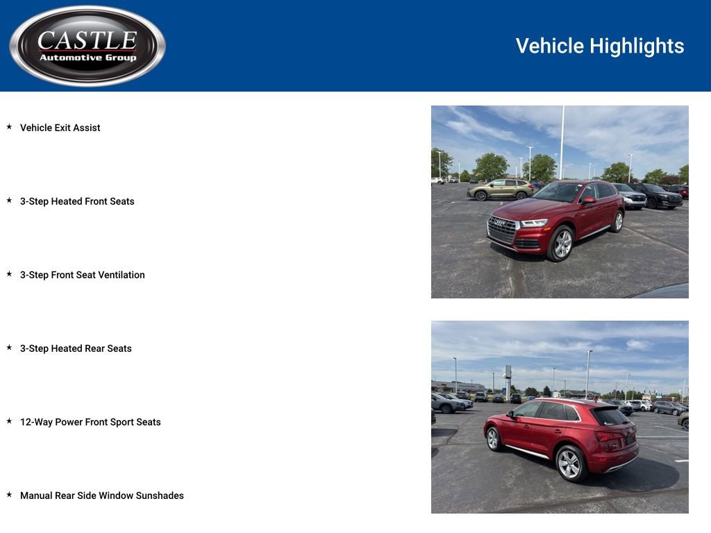 Used 2018 Audi Q5 2.0T Premium Plus w/ Premium Plus Package AWD/4WD image 12