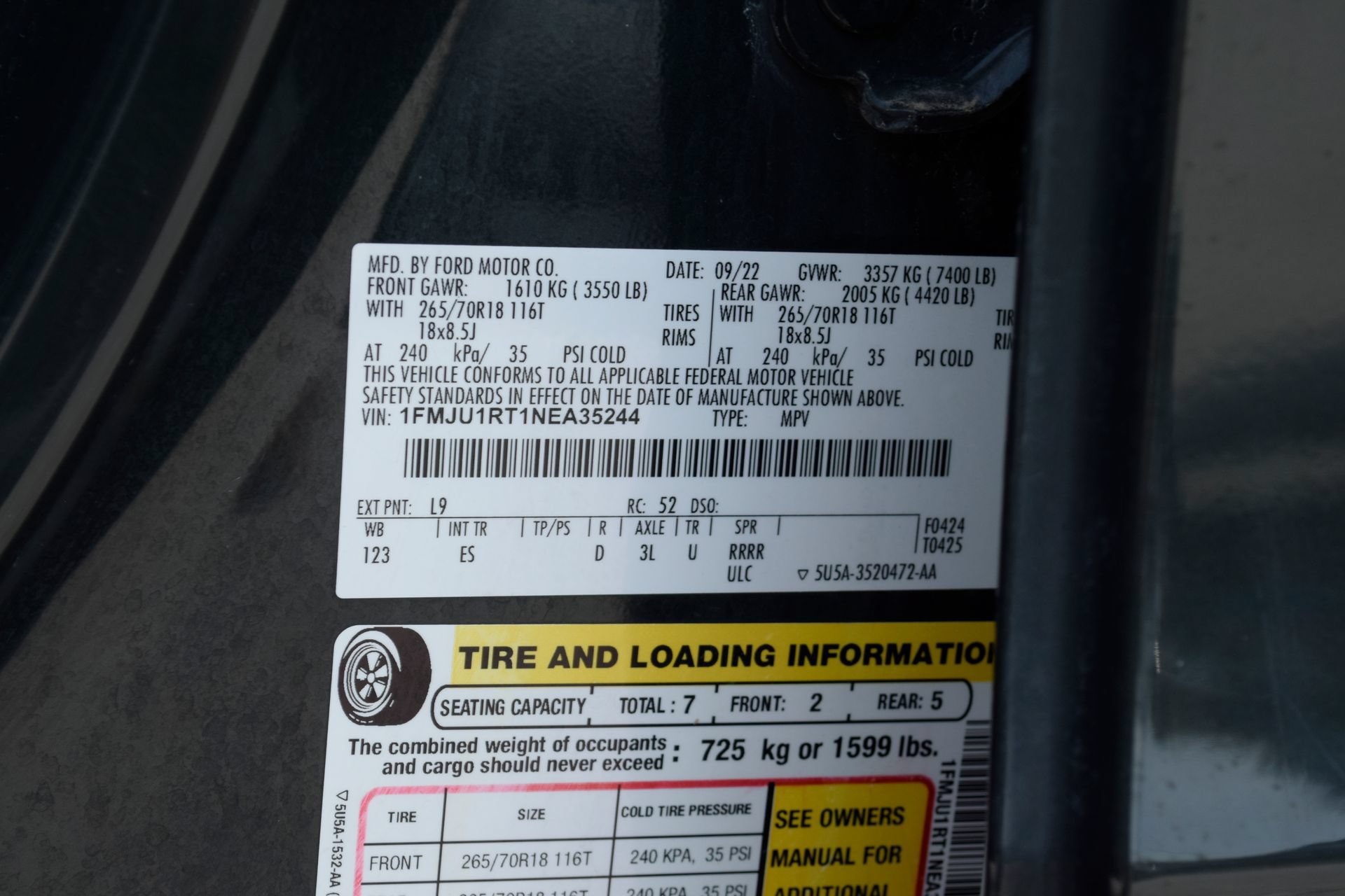 Used 2022 Ford Expedition Timberline AWD/4WD image 28