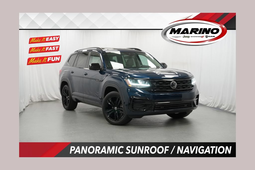 Used 2022 Volkswagen Atlas SEL R-Line