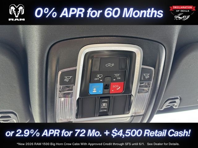 New 2026 RAM 1500 Big Horn AWD/4WD image 18