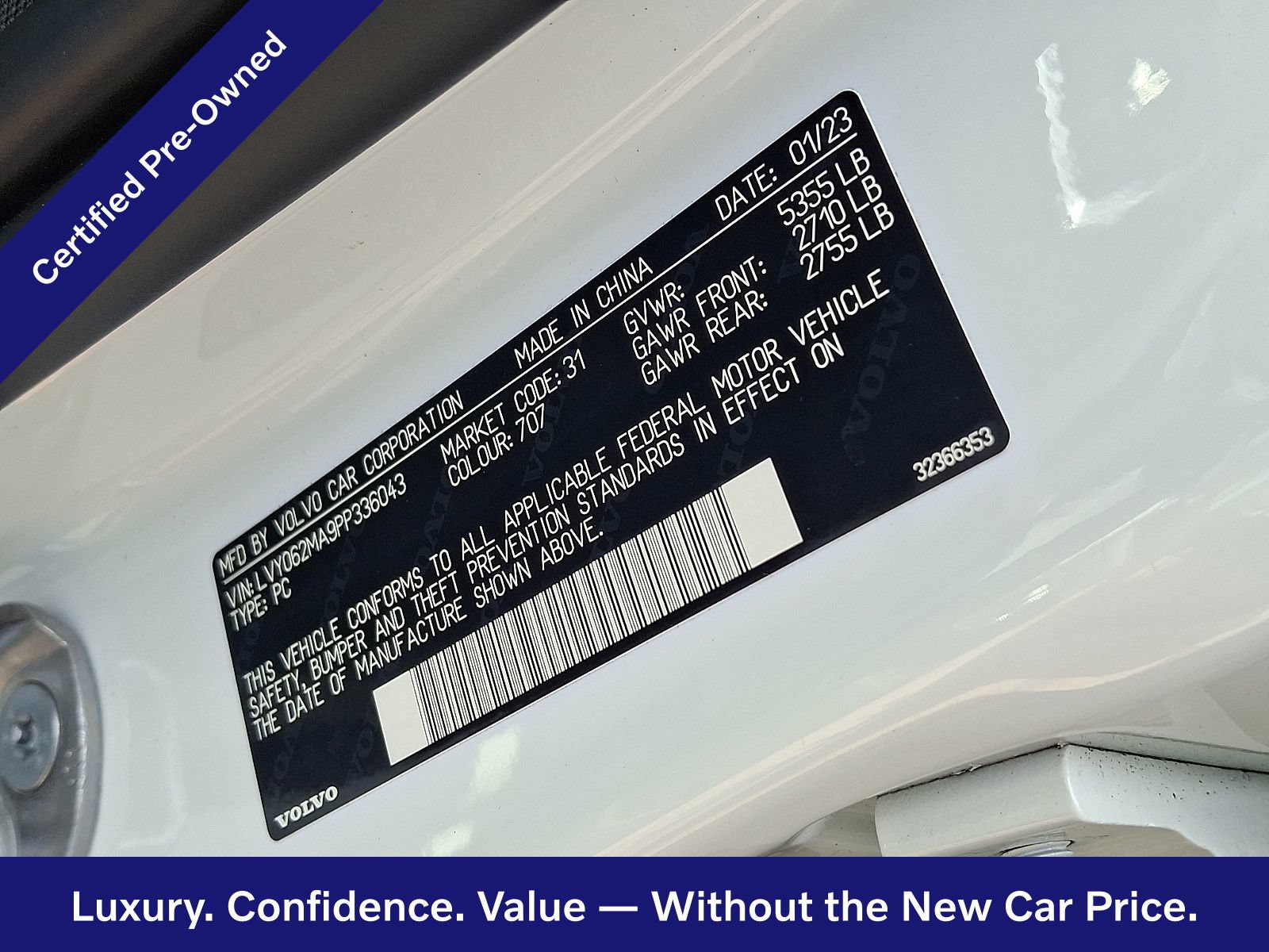 Certified 2023 Volvo S90 B6 Ultimate w/ Lounge Package AWD/4WD image 29