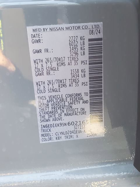 New 2025 Nissan Frontier PRO-4X image 28