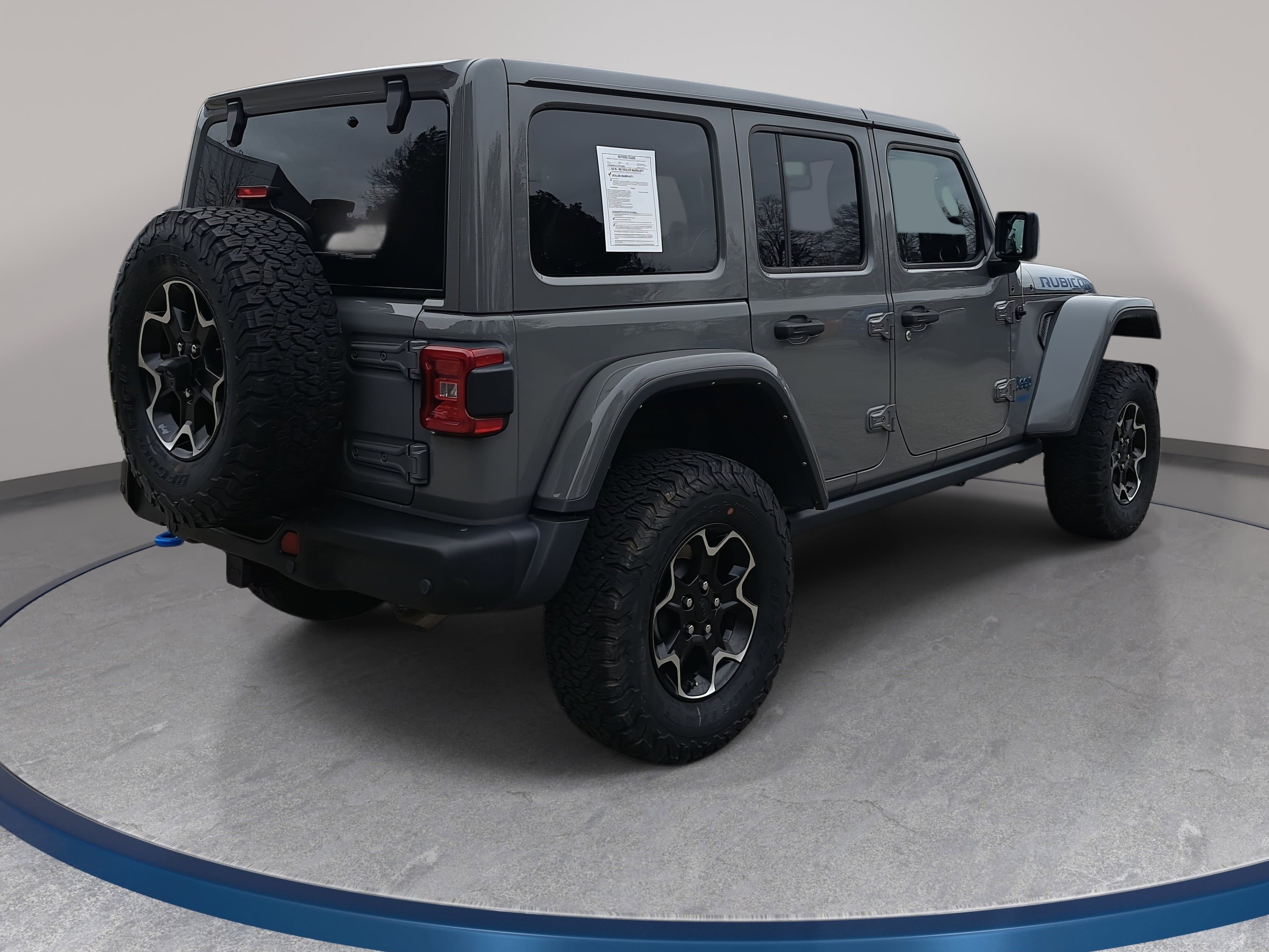 Used 2021 Jeep Wrangler Unlimited Rubicon 4xe w/ Steel Bumper Group image 5