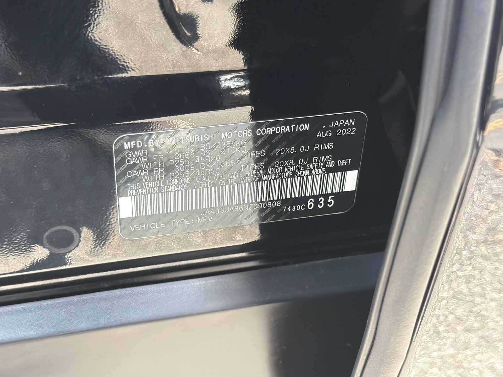 Used 2022 Mitsubishi Outlander SE FWD image 35