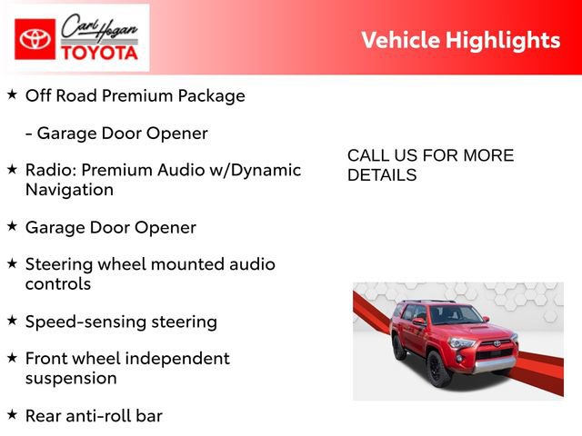 Used 2023 Toyota 4Runner TRD Off-Road Premium w/ Moonroof Package AWD/4WD image 10