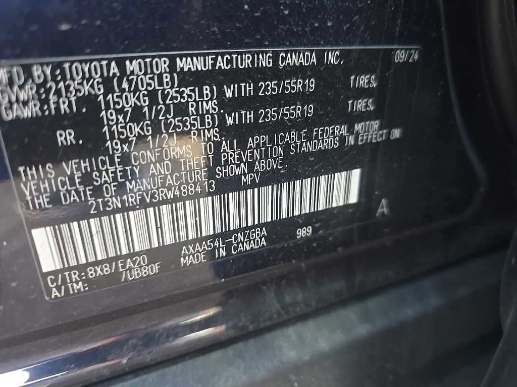 Used 2024 Toyota RAV4 Limited w/ Advanced Technology Package image 13