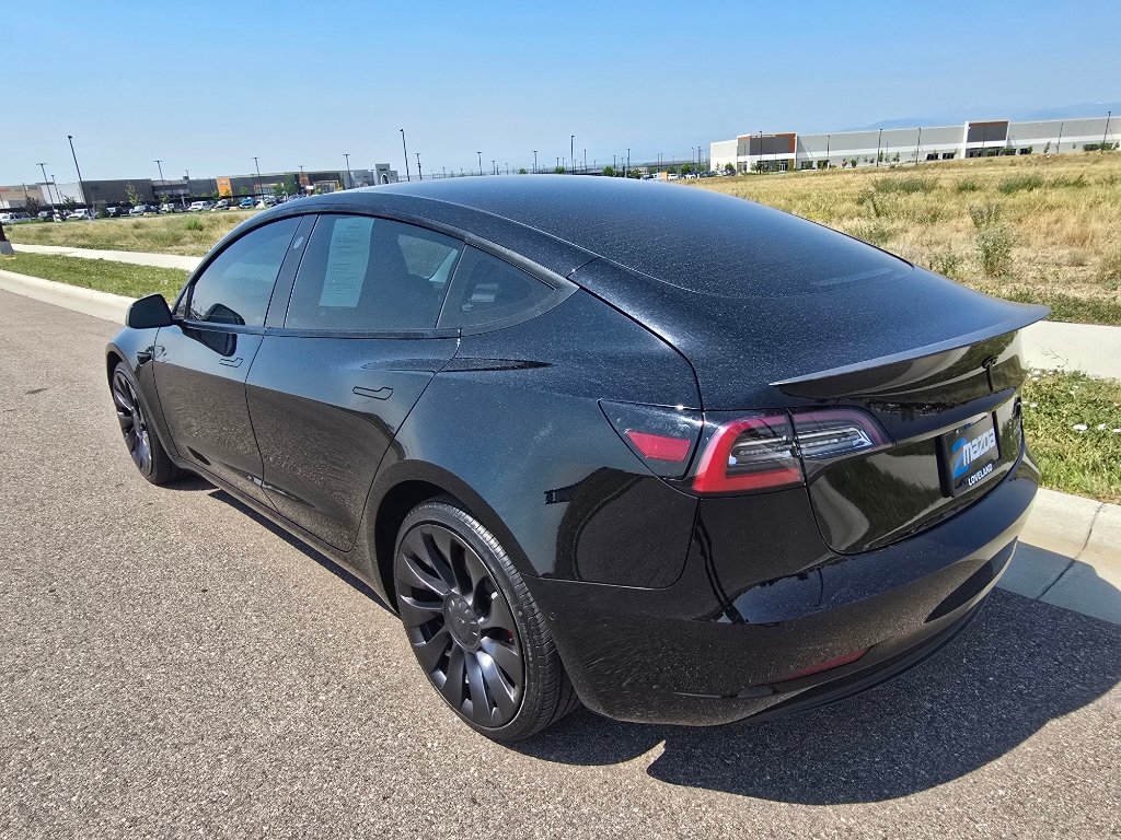 Used 2022 Tesla Model 3 Performance AWD/4WD image 3