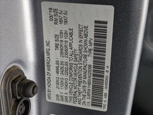 Used 2019 Honda CR-V EX-L image 26