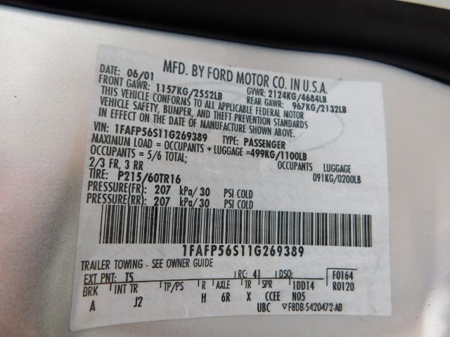 Used 2001 Ford Taurus SEL image 18