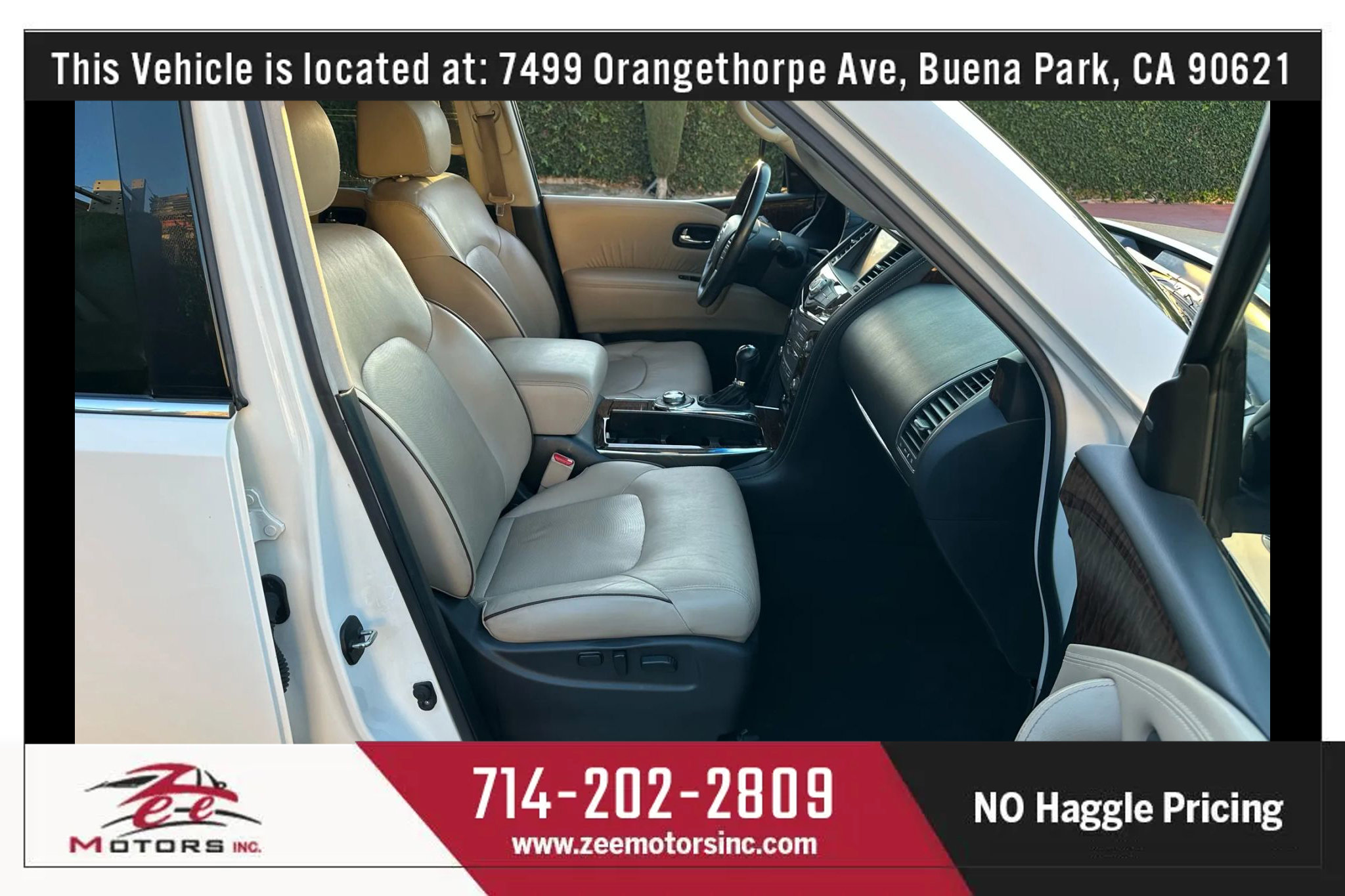 Used 2017 Nissan Armada Platinum w/ Captain Seat Package image 50