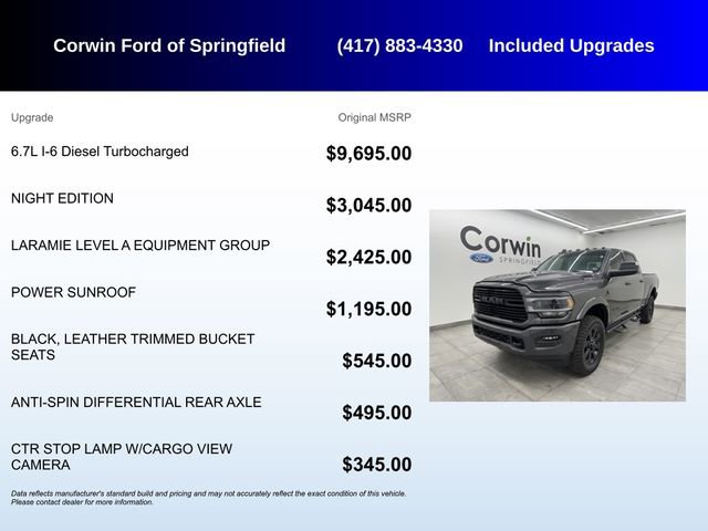 Used 2022 RAM 2500 Laramie w/ Night Edition image 5