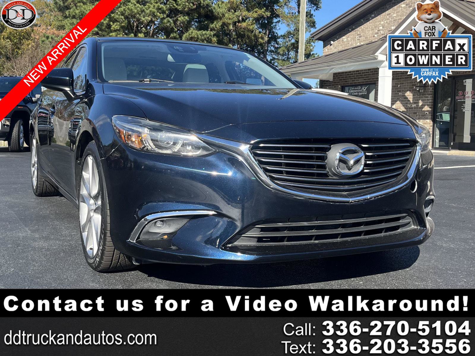 Used 2016 MAZDA MAZDA6 Grand Touring