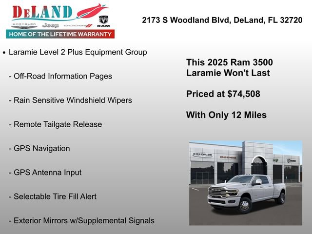 New 2025 RAM 3500 Laramie image 12