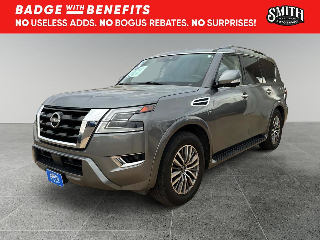 Used 2021 Nissan Armada SL w/ Captain's Chairs Package AWD/4WD image 4