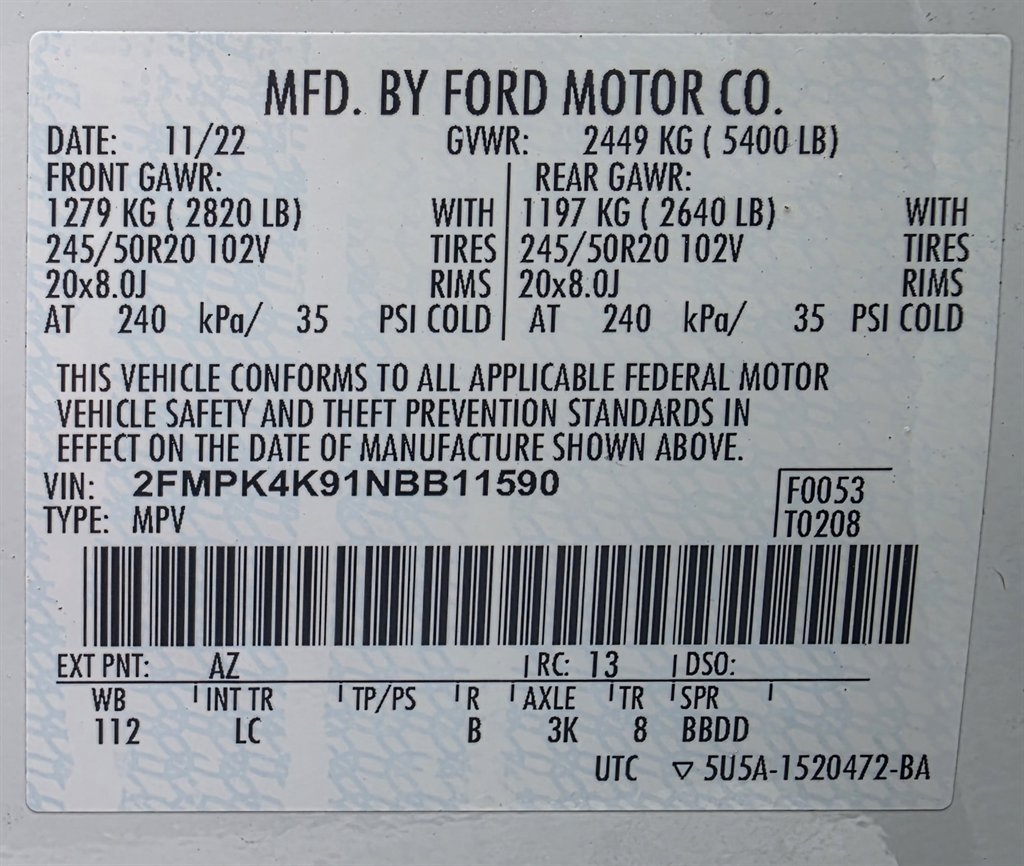 Used 2022 Ford Edge Titanium AWD/4WD image 45